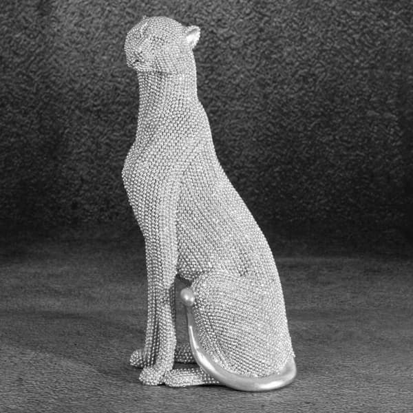 DEKORATIV FIGUR ELDO 12 X 8 X 23 CM SØLV