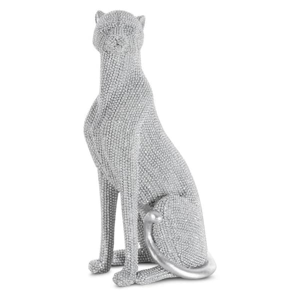 DEKORATIV FIGUR ELDO 12 X 8 X 23 CM SØLV