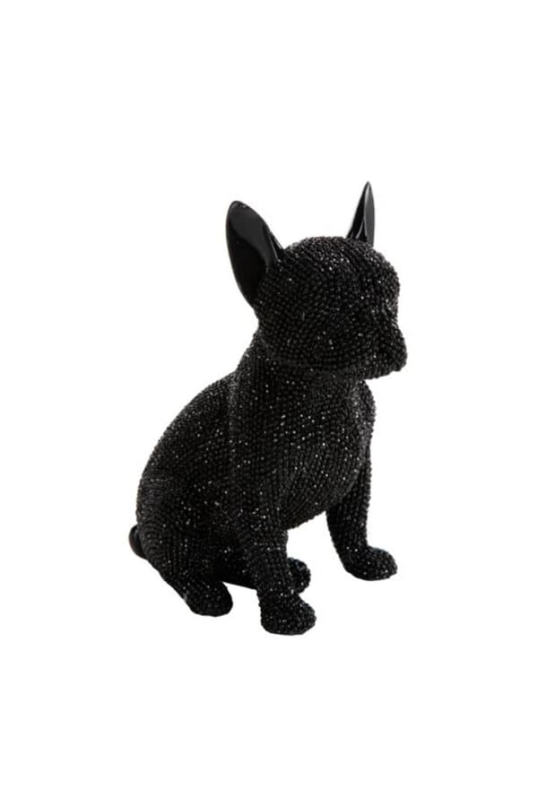 DEKORATIV FIGURIN ELDO 13 X 9 X 17 CM SVART