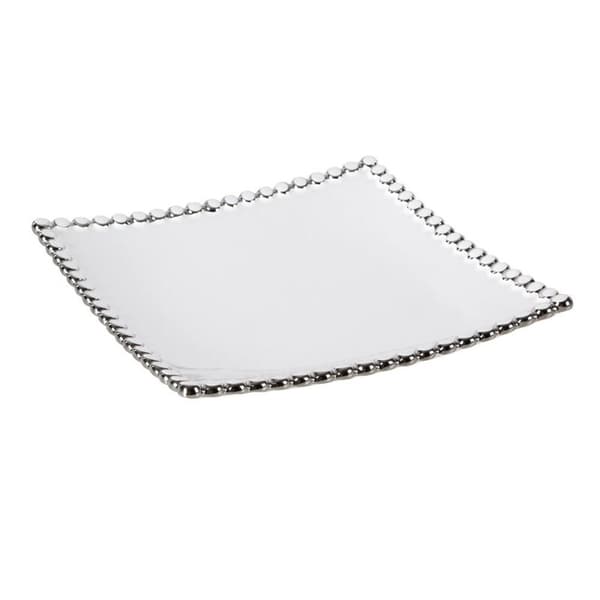 DEKORATIV PLATTA ELORA (01) 28 X 28 X 4 CM VIT