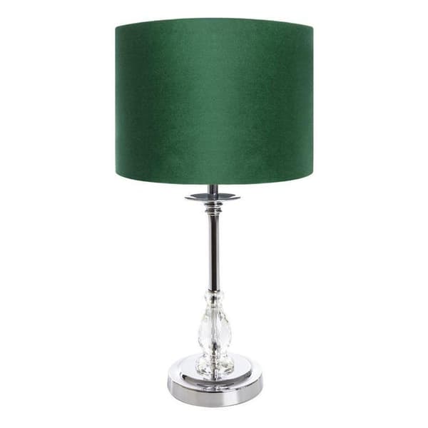 DEKORATIV LAMPE MONIK (04) FI 30 X 53 CM MØRKEGRØN