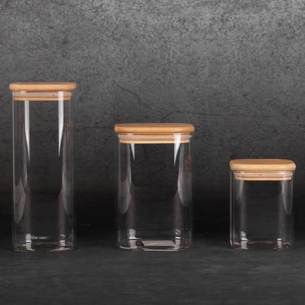 DEKORATIVT GLAS POLA1 (01) 30 X 25 X 10 CM TRANSPARANT