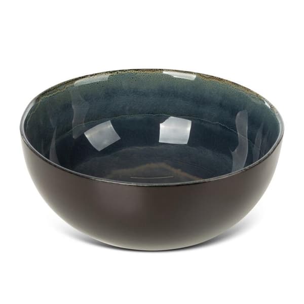 DEKORATIV GLASSKÅL EVA (01) FI 15 X 7 CM GRØN