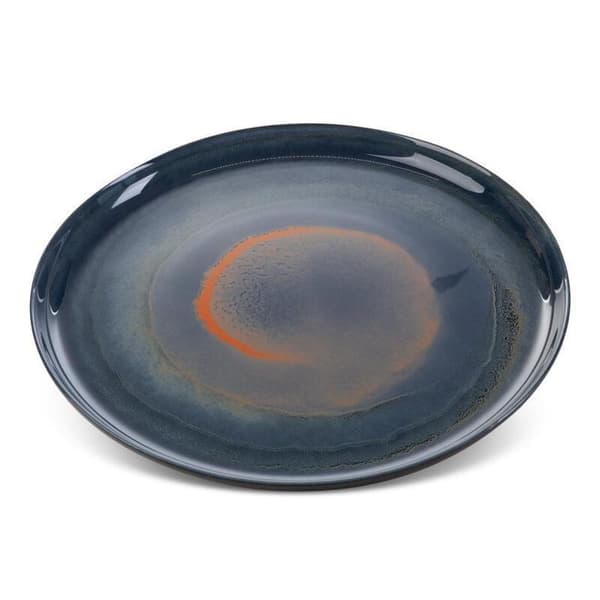 DEKORATIV GLASPLADE EVA (02) FI 28 X 2 CM GRØN