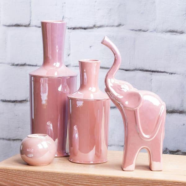 JULEKERAMIK FI 7 X 15 CM PINK