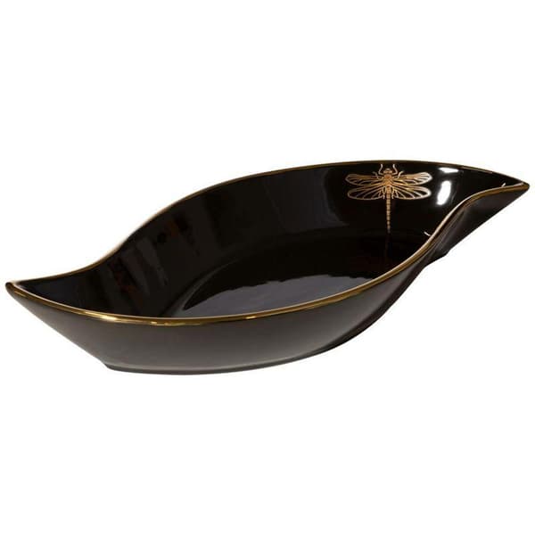 DEKORATIV PLADE LORI (02) 36 X 18 X 5 CM SORT