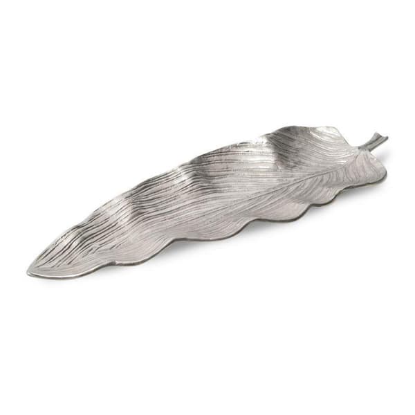 DEKORATIV PLADE SARA (03) 45 X 16 X 3 CM SØLV