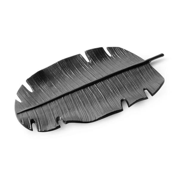 DEKORATIV PLADE KAREN (02) 35 X 25 X 4 CM SORT