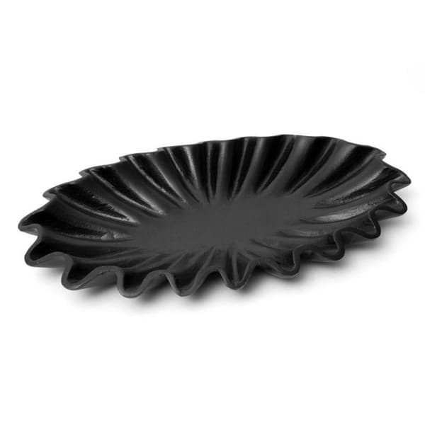 DEKORATIV PLADE KAREN (03) 41 X 25 X 5 CM SORT
