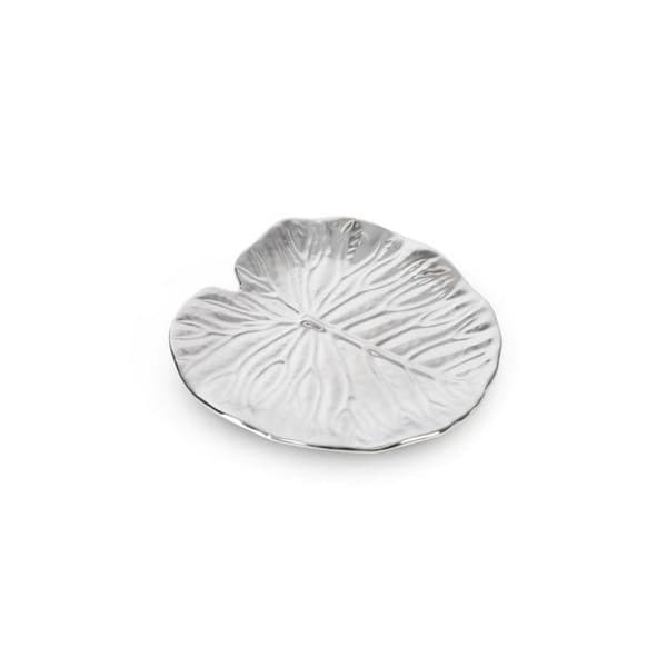 DEKORATIV PLADE KALINA (03) 16 X 16 X 2 CM SØLV