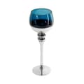 Miniatyrbillede 1 af 3: DEKORATIV GLAS LYSEHOLDER CLOE FI 12 X 35 CM HVID