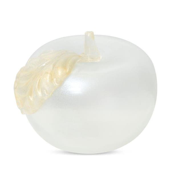 DEKORATIV GLAS FIGURIN GABI (01) 13 X 12 X 12 CM VIT