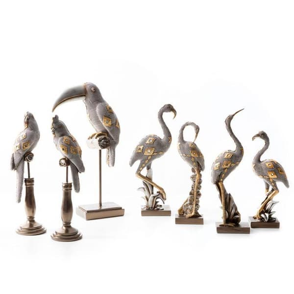 DEKORATIV FIGUR KALI 19 X 7 X 27 CM SILVER