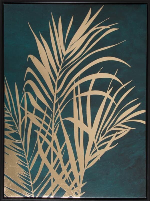 BILLEDE 639 45 X 60 CM MØRKEGRØN