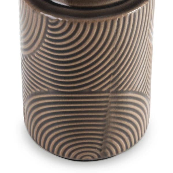 KERAMISK 15 X 15 X 32 CM BEIGE