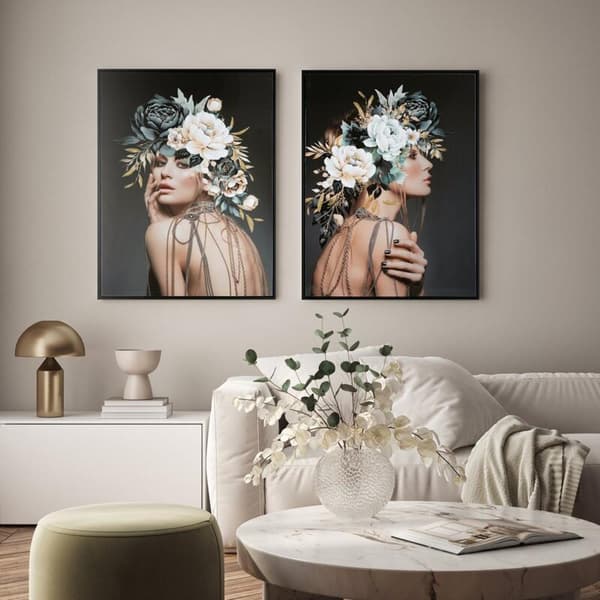 KUVA 658 60 X 80 CM TUMMIEN HARMAA