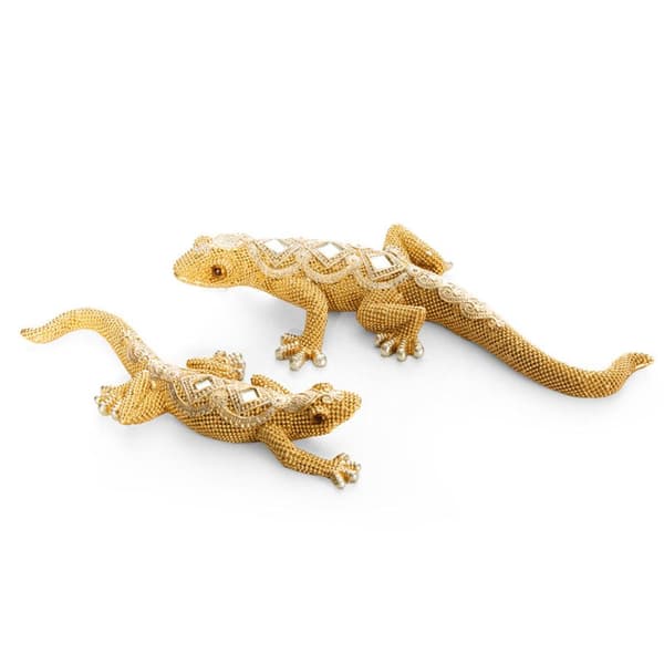 DEKORATIV FIGURIN GATOS 20 X 8 X 3 CM GULD