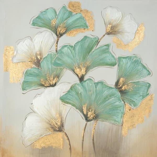 BILLEDE 582A 60 X 60 CM TURKIS