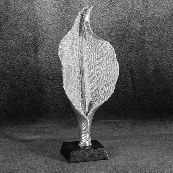 DEKORATIV FIGURIN ELDO 14 X 8 X 34 CM SILVER
