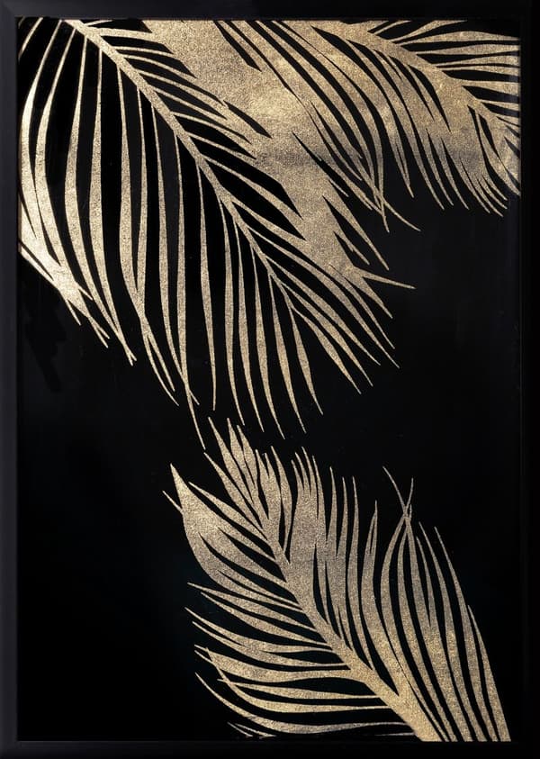 BILLEDE 482C 53 X 73 CM SORT