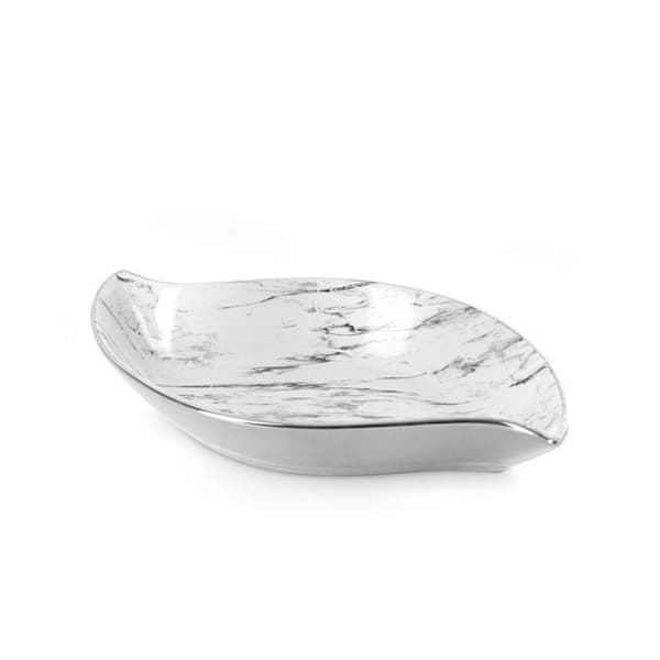 DEKORATIV PLADE SANA (01) 31 X 17 X 5 CM HVID