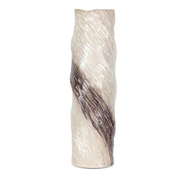 DEKORATIV VAS ROSINA (04) FI 15 X 49 CM KRÄM