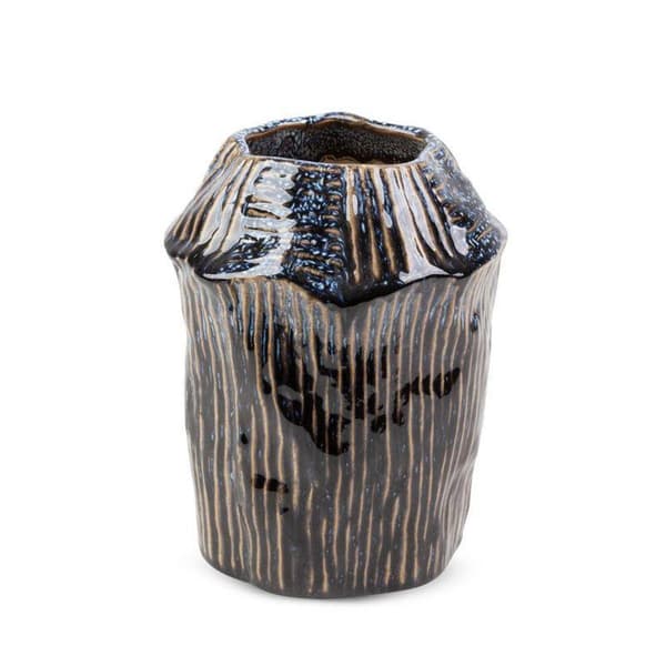 ALDA DEKORATIV VASE (06) FI 16 X 21 CM MARINEBLÅ