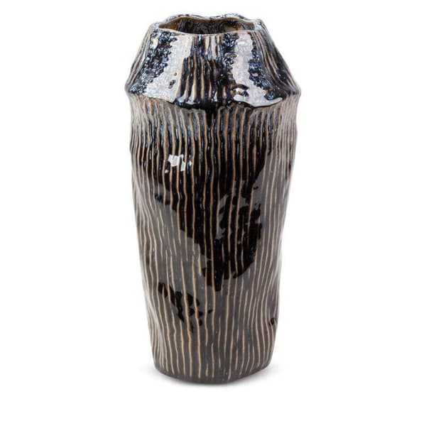 ALDA DEKORATIV VASE (07) FI 16 X 32 CM MARINEBLÅ