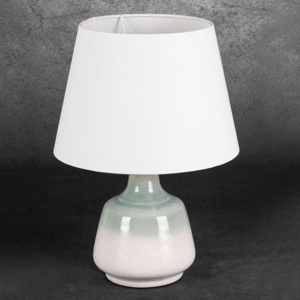 DEKORATIV LAMPE LIANA (01) 27 X 27 X 41 CM CREME