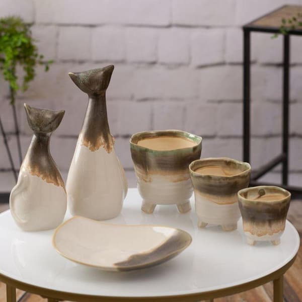 KERAMISK FI 15 X 15 CM CREME