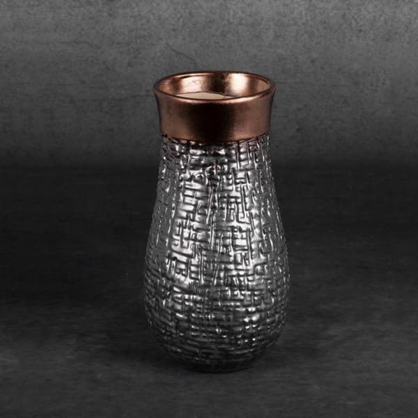 DEKORATIV VASE MORENA (09) FI 14 X 27 CM STÅL