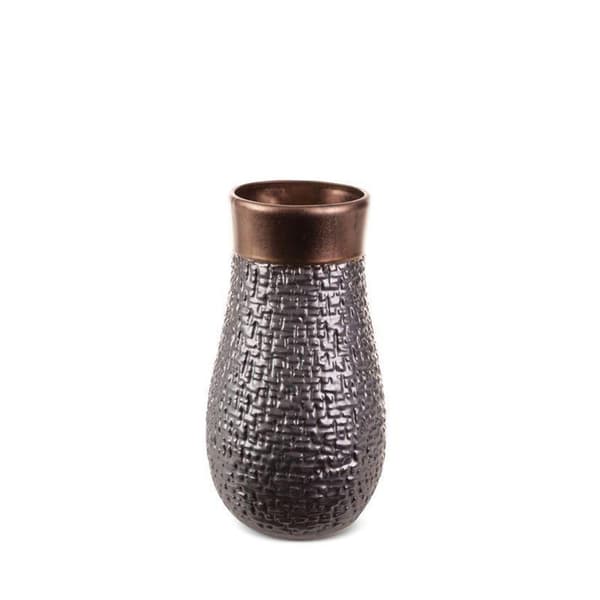 DEKORATIV VASE MORENA (10) FI 17 X 32 CM STÅL
