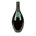 Miniatyrbillede 1 af 5: DEKORATIV GLASVASE CAPRI (02) FI 18 X 48 CM SORT
