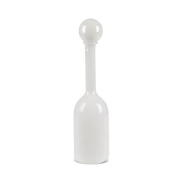 DEKORATIV GLASVAS ISLA FI 14 X 60 CM VIT