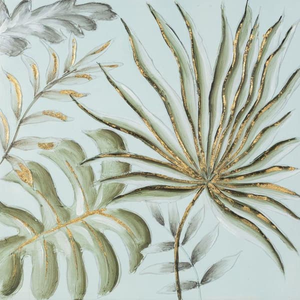 BILLEDE 446B 60 X 60 CM LYS GRØN