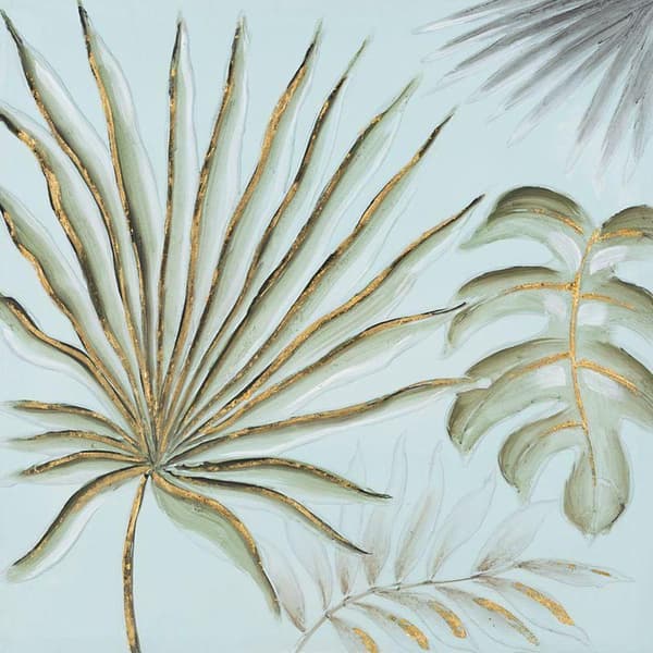 BILLEDE 446B 60 X 60 CM LYS GRØN