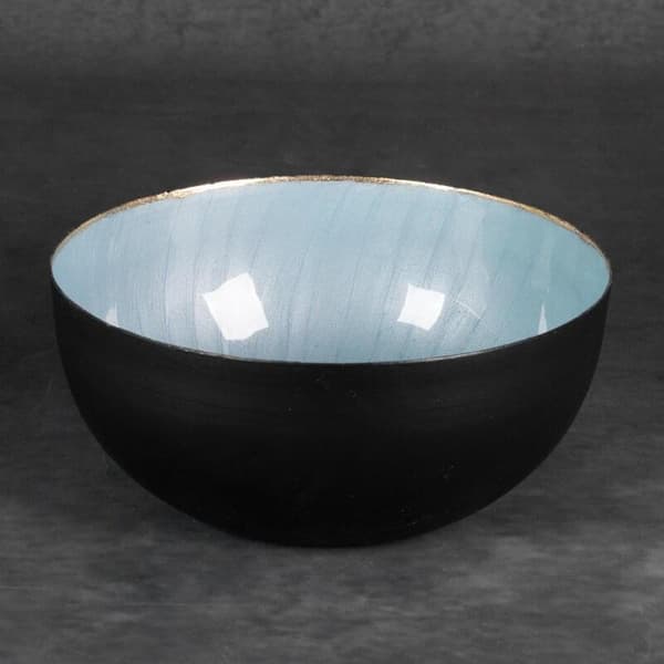 DEKORATIV SKÅL DORA (01) FI 20 X 9 CM SVART