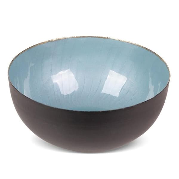 DEKORATIV SKÅL DORA (01) FI 20 X 9 CM SVART