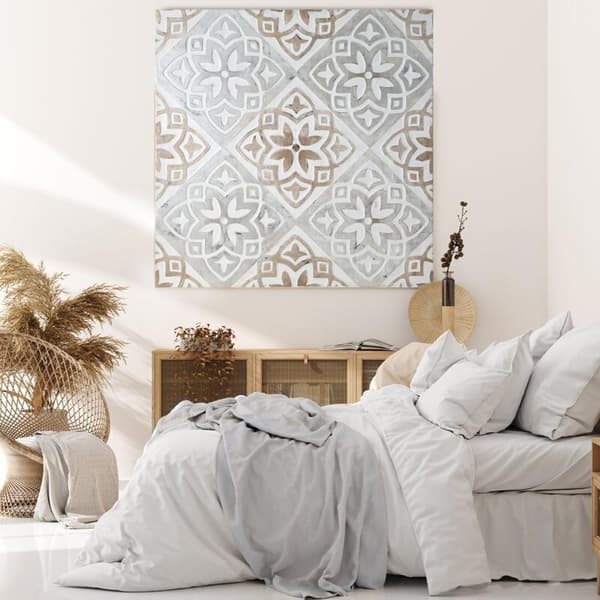 BILLEDE 486B 80 X 80 CM BLÅ