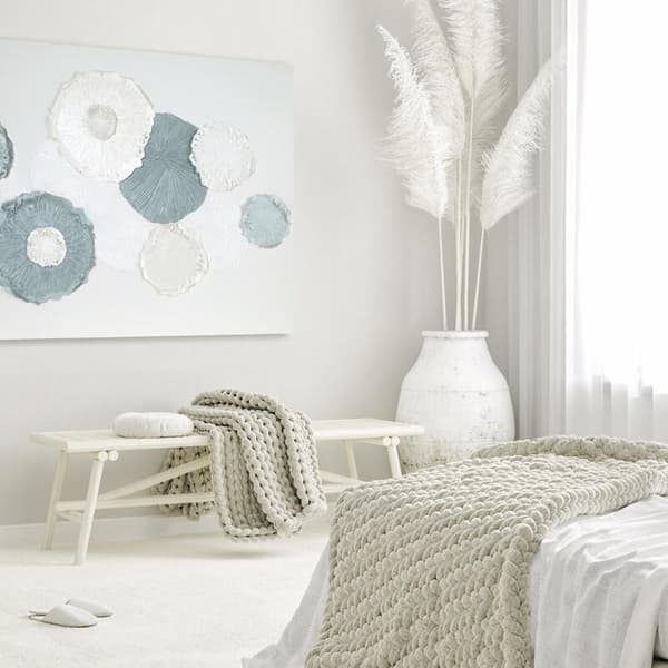 BILLEDE 513 120 X 90 CM HVID