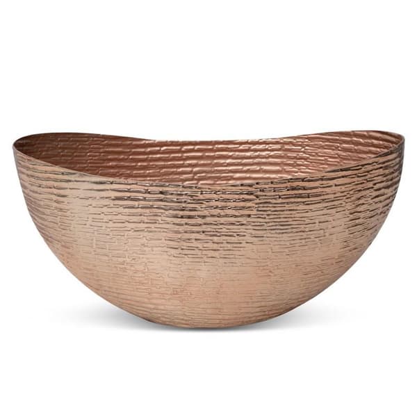 DEKORATIV SKÅL PARI2 (03) 45 X 22 X 22 CM KOBBER