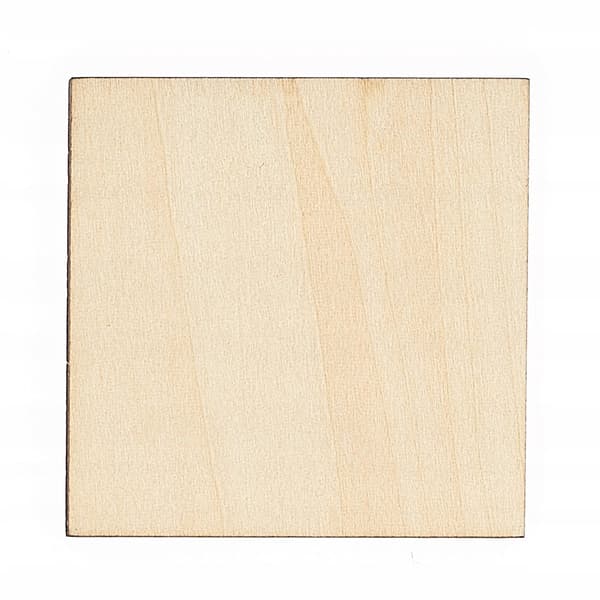 TRÆFIDER 7x7cm KRYDSFINERFIRKANT 50stk