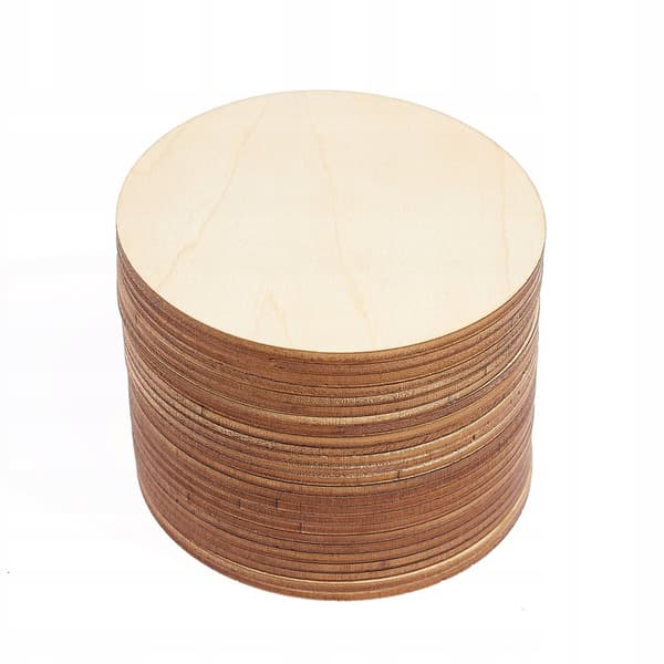 PUUPYÖRÄT PYÖREÄ 5cm VANERI 100kpl