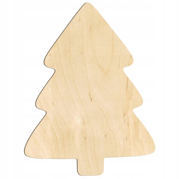 Julgransfot i trä för att dekorera med plywood