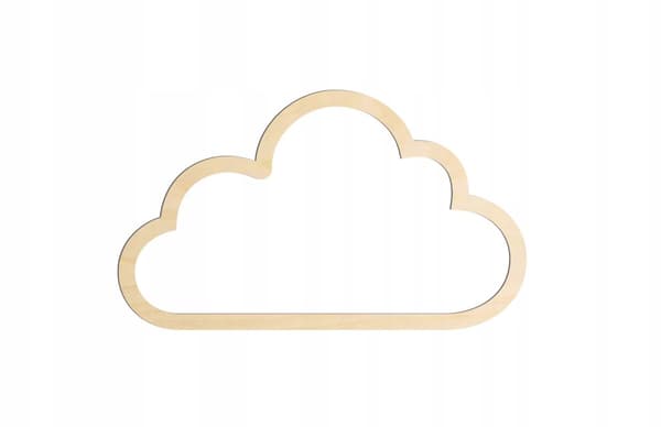 CLOUD makramejalusta Puinen vanne 3 kpl