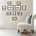 Miniatyrbild 2 av 5: Set med 10st Fotoramar i olika storleka - Svart/MDF