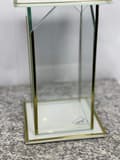 Miniatyrbild 3 av 11: HELT GLAS SLUTAT GLAS VIT-GULD STOR / 1 STK