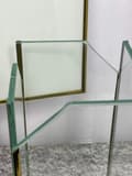 Miniatyrbild 5 av 11: HELT GLAS SLUTAT GLAS VIT-GULD STOR / 1 STK