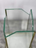 Miniatyrbild 7 av 11: HELT GLAS SLUTAT GLAS VIT-GULD STOR / 1 STK