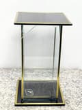 Miniatyrbild 4 av 7: LITEN SVART OCH GULD SLUTGLAS / 1 STK